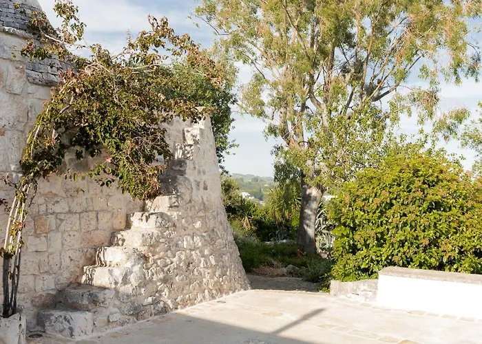 Апартаменты Trullo Scirocco Con Piscina Privata - Pace E Relax A - New 2025