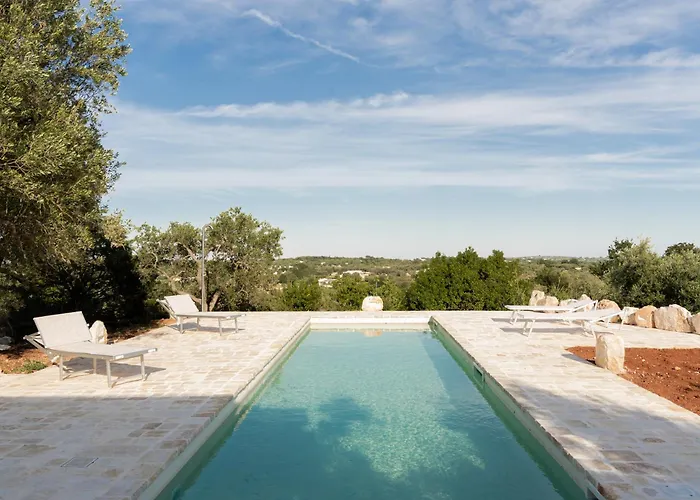 Trullo Scirocco Con Piscina Privata - Pace E Relax A - New 2025 * 오스투니